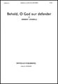Behold O God Our Defender SATB choral sheet music cover